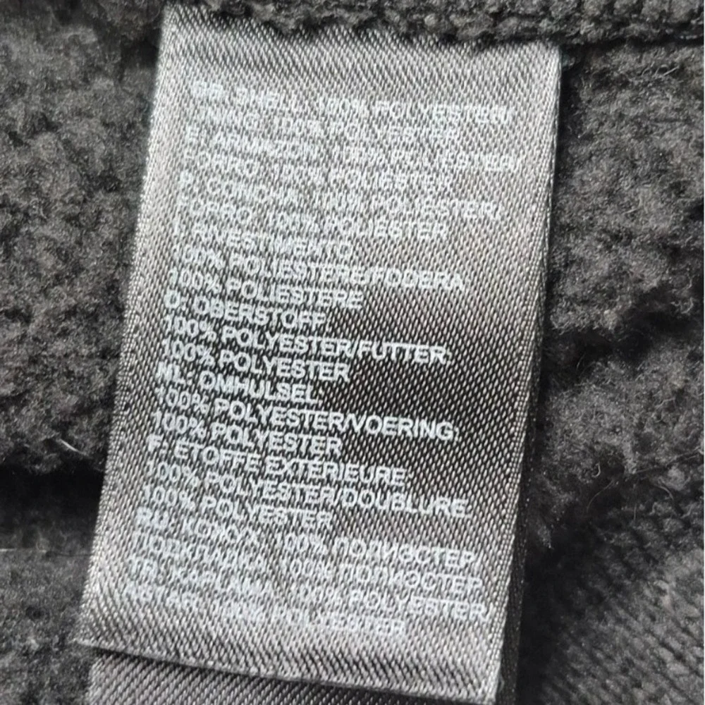 The North Face Men's Gray 1/4 Zip Fleece Pullover‎ Sweatshirt Jacket Sz. LG